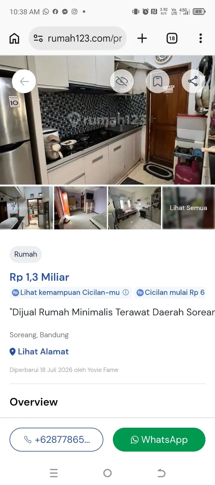 Rumah di Kabupaten Bandung