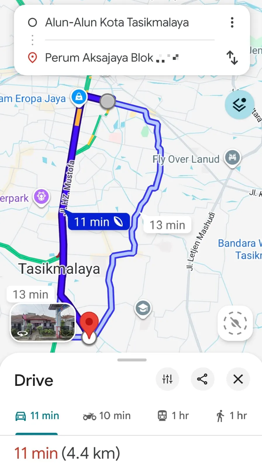 Rumah di Kota Tasikmalaya